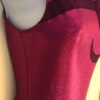 GK MAGENTA SPARKLE FOIL ADULT SMALL SLVLS GYMNASTICS DANCE TANK LEOTARD Sz AS - Image 3
