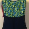GK TANK LEOTARD ADULT X-LARGE NAVY FLORAL PRINT NYLON GYMNASTICS DANCE AXL NWT! - Image 2