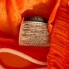 GK WARM UP ADULT LARGE ORANGE CRINKLE NYLON GYMNASTICS CHEER ATHLETIC PANTS Sz L - Image 6