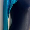 GK LgSLV LADIES SMALL NAVY TURQUOISE MYSTIQUE GYMNASTICS DANCE LEOTARD Sz AS NWT - Image 3