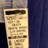 GK ICE FIGURE Lg SLV ADULT SMALL PURPLE EMPIRE VELVET CREPE SKATE DRESS AS NWT! - Image 7