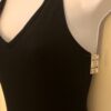 GK DANCE JAZZ LADIES SMALL BLACK SYLKTECH HALTER GYMNASTICS CHEER LEOTARD Sz AS - Image 5