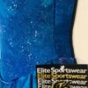 GK ICE FIGURE SKATE LADIES SMALL MIDNIGHT BLUE FOIL PRINT TANK DRESS AS NWT! - Image 6