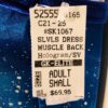 GK ICE FIGURE SKATE LADIES SMALL MIDNIGHT BLUE FOIL PRINT TANK DRESS AS NWT! - Image 7