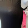 GK BLACK MESH LADIES X-SMALL NYLON/SPANDEX GYMNASTICS DANCE TANK LEOTARD Sz AXS - Image 4