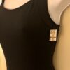 GK DANCE JAZZ LADIES SMALL BLACK SYLKTECH CAMI GYMNASTICS CHEER LEOTARD Sz AS - Image 4