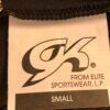 GK DANCE JAZZ LADIES SMALL BLACK SYLKTECH CAMI GYMNASTICS CHEER LEOTARD Sz AS - Image 8