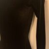 GK ELITE LgSLV LADIES X-SMALL CLASSIC BLACK VELVET GYMNASTICS DANCE LEOTARD AXS - Image 3