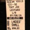 GK ELITE LgS BLACK VELVET SPARKLE MESH GYMNASTIC LEOTARD AS - Image 4