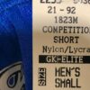 GK Elite Mens Blue Gymnastic Competition Running Shorts Size AS - Image 3
