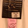 GK MENS X-SMALL #1817 COMPETITION SHORTS WHITE N/S GYMNASTIC RUNNING GYM AXS NWT - Image 2