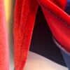 GK LgSLV RED BLUE VELVET CHILD LARGE TURTLENECK KEYHOLE FIGURE SKATE DRESS CL - Image 4