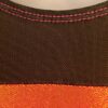 GK Elite ORANGE FOIL BLACK MESH LgS Gymnastic Dance Leotard AS - Image 2