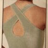 GK ICE SKATE DANCE ADULT SMALL SLVLS MINT VELVET CHARCOAL POL/COT/SPA UNITARD AS - Image 8
