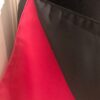 GK ICE SKATE DANCE DRESS ADULT SMALL BLACK VELVET ASYM 3-LAYER SKIRT FOIL AS - Image 7