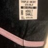 GK ICE SKATE DANCE DRESS ADULT SMALL BLACK VELVET ASYM 3-LAYER SKIRT FOIL AS - Image 11