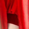 GK FIGURE SKATE DRESS ADULT SMALL RED HALTER VELVET NYLON/SPANDEX HALTER JA AS - Image 5