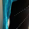 GK LgSLV BLACK VELVET ADULT X-SMALL RAINFOREST JA GYMNAST DANCE LEOTARD AXS NWT - Image 3