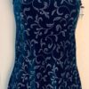 GK ICE FIGURE SKATE ROYAL LADIES SMALL WISTERIA PRINT A-LINE DRESS Sz AS NWT!