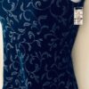 GK ICE FIGURE SKATE ROYAL LADIES SMALL WISTERIA PRINT A-LINE DRESS Sz AS NWT! - Image 5