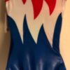 GK Elite Gymnastic Leotard Adult Small BLAZING FREEDOM Replica 2004 Athens AS - Image 2
