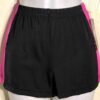 CHEER DANCE ADULT X-LARGE GK MICRO MINI JEWELED WORKOUT SHORTS PINK BLACK Sz AXL - Image 5