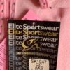GK ICE FIGURE DANCE SKATE ADULT X-SMALL PINK FLEECE VELVET JA ZIP  JACKET SZ XS - Image 8