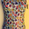 GK TANK LADIES SMALL FLUTTERBUGS HOLOGRAM GYMNASTICS DANCE LEOTARD Sz AS NWT!