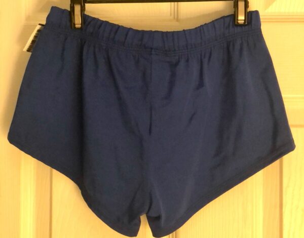 GK SHORTS CHILD X-LARGE NAVY N/S GYMNASTICS RUNNING COMPETITION FITNESS CXL NWT - Image 3