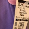 GK LAVENDER TANK CHILD LARGE COTTON/STRCH GYMNASTICS DANCE LEOTARD Sz CL NWT! - Image 3