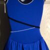 GK ELITE SVL BLUE ICE FIGURE SKATING PRACTICE DRESS ADULT XS - Image 2