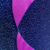 GK LgS LADIES SMALL ROYAL GLITTER VELVET AMETHYST GYMNASTIC DANCE LEOTARD AS NWT - Image 2
