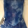 GK ICE FIGURE SKATE OCEAN SHIMMER CHILD LARGE TIE-DYE VELVET TRIM DRESS AS NWT!