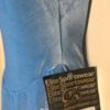 GK ICE FIGURE SKATE ADULT SMALL ASYM BLUE VELVET SWEETHEART JA FOIL DRESS AS NWT - Image 6