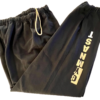 GK NAVY SWEATPANTS ADULT LARGE WHITE 'GYMNAST' GRAPHIC COTTON BLEND SZ L NWT! - Image 5