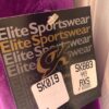 GK LgS GRAPE VELVET FIGURE SKATE ADULT X-SMALL HOLOGRAM MIDRIFF DRESS AXS NWT! - Image 7