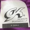 GK LgS GRAPE VELVET FIGURE SKATE ADULT X-SMALL HOLOGRAM MIDRIFF DRESS AXS NWT! - Image 9