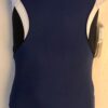 UNDER ARMOUR BOYS MEDIUM GK GYMNASTS COMPETITION SHIRT NAVY BLACK TRAD CUT CM