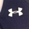 UNDER ARMOUR BOYS MEDIUM GK GYMNASTS COMPETITION SHIRT NAVY BLACK TRAD CUT CM - Image 2