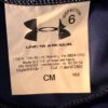 UNDER ARMOUR BOYS MEDIUM GK GYMNASTS COMPETITION SHIRT NAVY BLACK TRAD CUT CM - Image 10