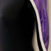 GK LgSLV ULTRAVIOLET FOIL ADULT SMALL BLACK MYSTIQUE GYMNASTS DANCE LEOTARD AS - Image 5