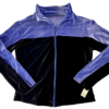 GK WARM UP JACKET ADULT SMALL VINCA BLACK VELVET GYMNASTICS DANCE CHEER SKATE S - Image 3