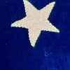 GK LgSLV LADIES SMALL ROYAL VELVET WHITE SPARKLE STARS GYMNASTS DANCE LEOTARD AS - Image 2