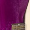 GK FIGURE SKATE ADULT SMALL SLVLS GRAPE BLACK VELVET SQUARE NECK TANK DRESS AS - Image 5