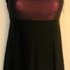 GK ICE SKATE LADIES SMALL MESH OVER CREPE & CREPE SLVLS EMPIRE LINE DRESS Sz AS