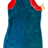 GK KIDS BIKETARD CHILD X-SMALL TURQUOISE CORAL VELVET GYMNAST DANCE GK TANK XS - Image 6