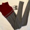 GK ICE SKATE DANCE ADULT X-SMALL SLVLS TURTLNCK VELVT POL/COT/SPAND UNITARD AXS - Image 7