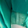 GK ICE FIGURE SKATE ADULT SMALL LgSLV JADE VELVET SERPENTINE TIE-DYE DRESS Sz AS - Image 4