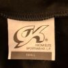 GK JAZZ DANCE ADULT SMALL BLACK RIBBON CRISSCROSS METAL RINGS TANK LEOTARD AS - Image 7