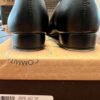 LEO'S DANCEWEAR STYLE 1012 JUNIOR SIZE 2.0 JAZZ TAP BLACK LEATHER SHOES Sz 2 M - Image 3